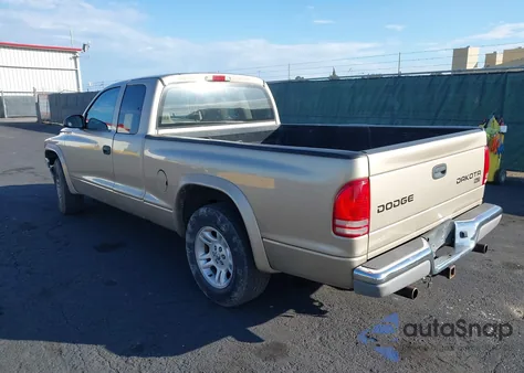 2003 Dodge Dakota Slt из США, поврежденный, VIN 1D7GL42N23S302653